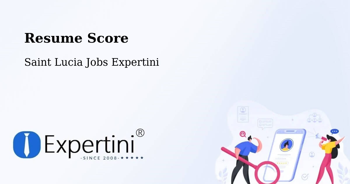 Resume Score & Job Description Match Tool – Entrepot - Saint Lucia Jobs Expertini